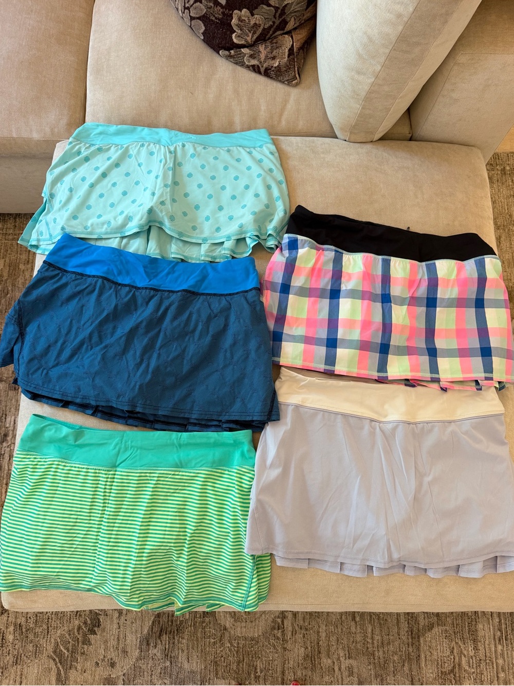 Lululemon Pace Rival Skirt size 10, BUNDLE
